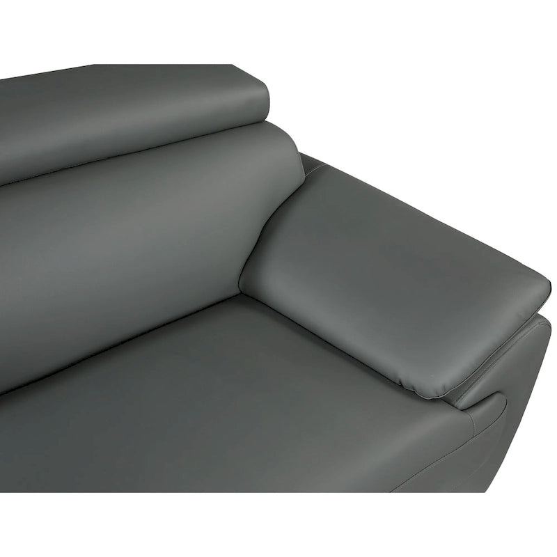 Genuine Leather Loveseat