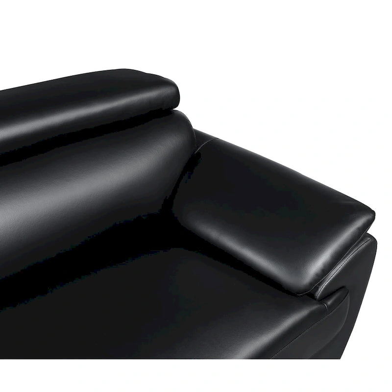 Genuine Leather Loveseat