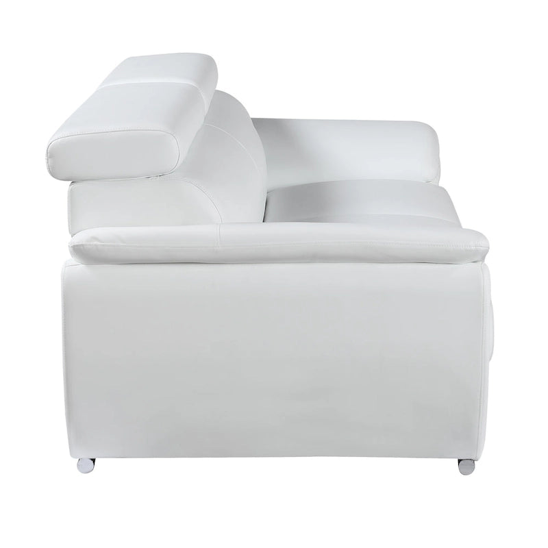 Genuine Leather Loveseat