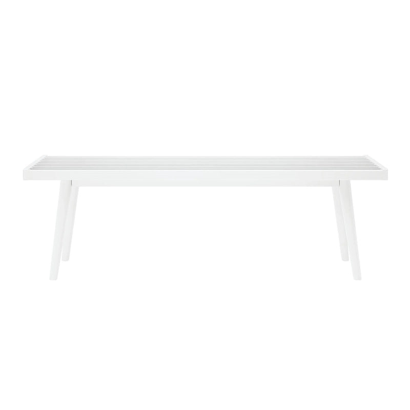 Double Wood Entryway Bench - 56.3" L x 16.5" W x 17.5" H