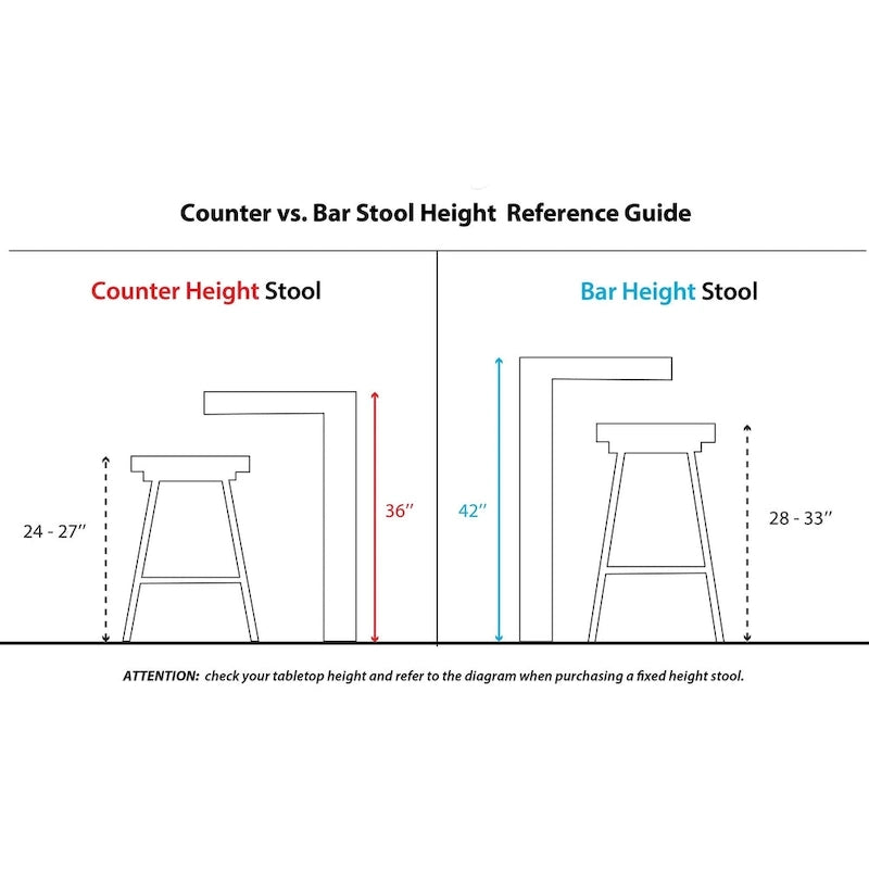 26" Fixed-Height Counter Stool with Bent Wood Legs, Set of 2