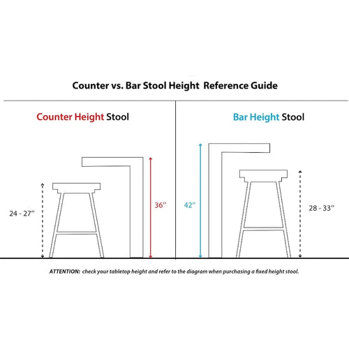 26" Fixed-Height Counter Stool with Bent Wood Legs, Set of 2