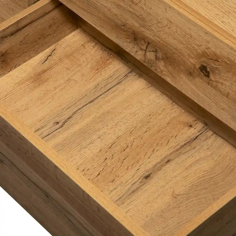 Modern TV Stand for 80" TVs with Double Storage Space