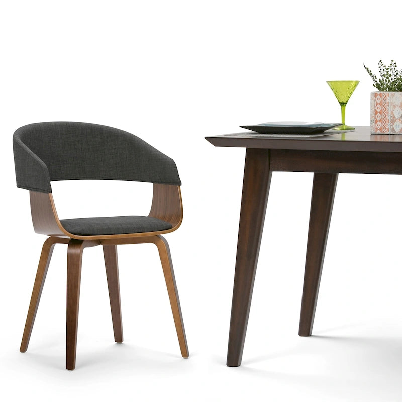 Mid Century Modern Bentwood Single Dining Chair - 20.5"W x 21.7"D x 30.9"H