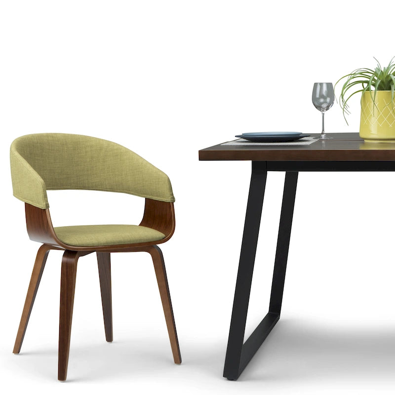 Mid Century Modern Bentwood Single Dining Chair - 20.5"W x 21.7"D x 30.9"H