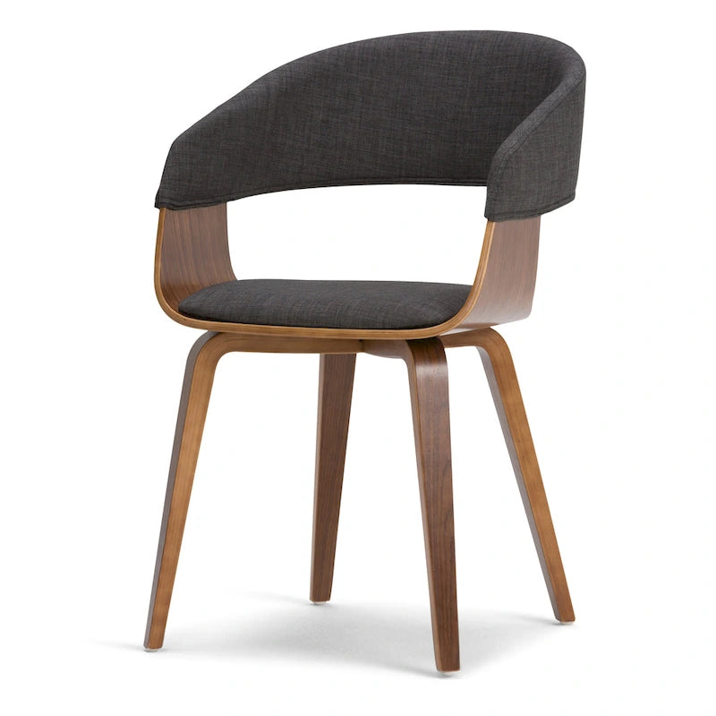 Mid Century Modern Bentwood Single Dining Chair - 20.5"W x 21.7"D x 30.9"H