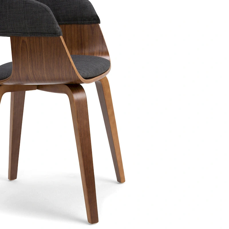 Mid Century Modern Bentwood Single Dining Chair - 20.5"W x 21.7"D x 30.9"H