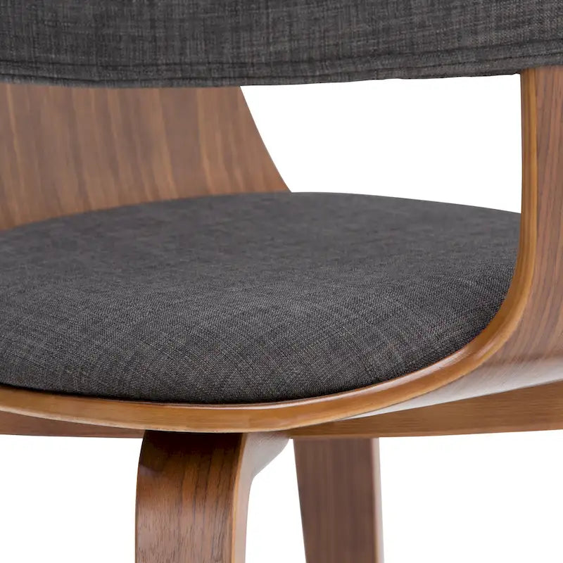 Mid Century Modern Bentwood Single Dining Chair - 20.5"W x 21.7"D x 30.9"H