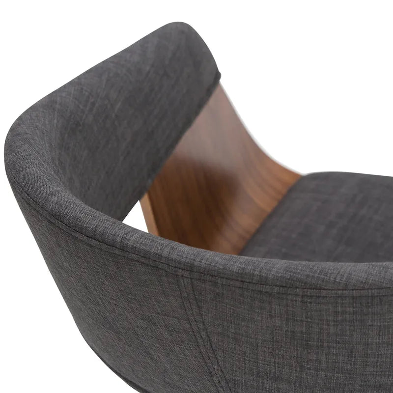 Mid Century Modern Bentwood Single Dining Chair - 20.5"W x 21.7"D x 30.9"H