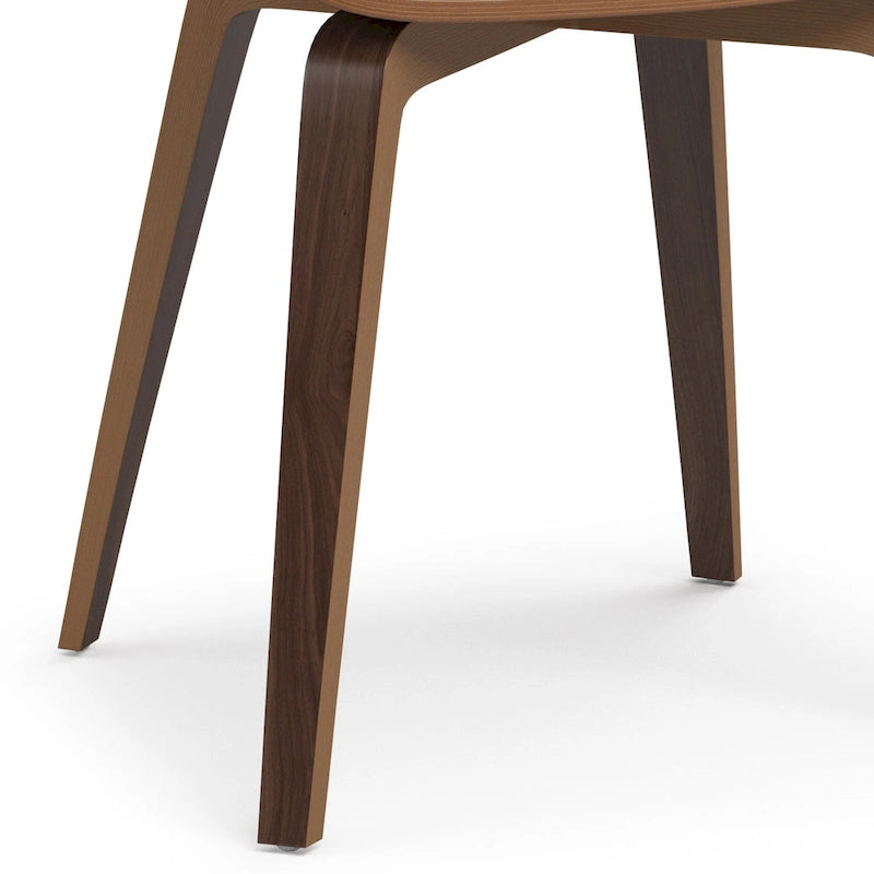 Mid Century Modern Bentwood Single Dining Chair - 20.5"W x 21.7"D x 30.9"H