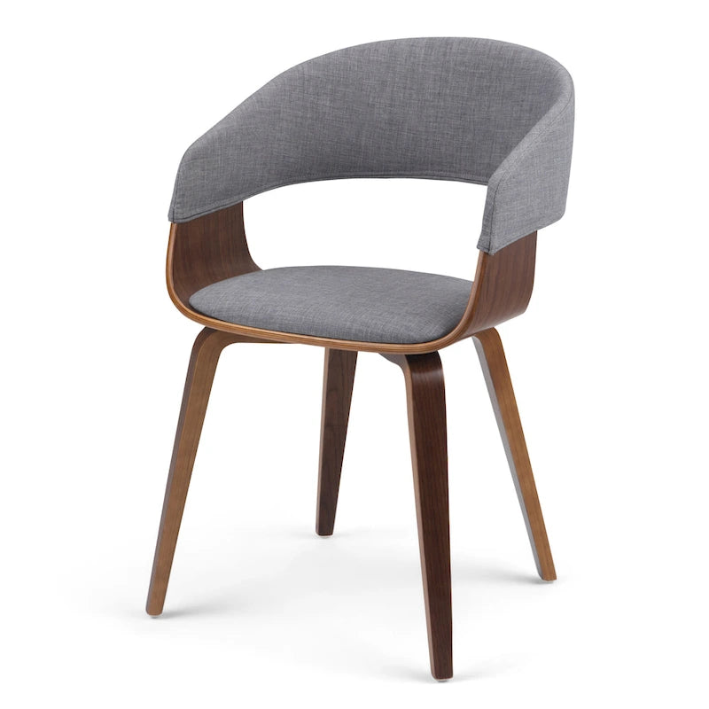 Mid Century Modern Bentwood Single Dining Chair - 20.5"W x 21.7"D x 30.9"H
