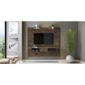 Mid-Century 2-Shelf Engineered Wood 70" TV Board for Flat Screens