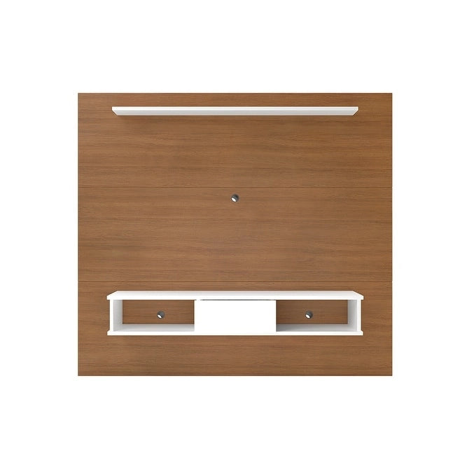Mid-Century 2-Shelf Engineered Wood 70" TV Board for Flat Screens