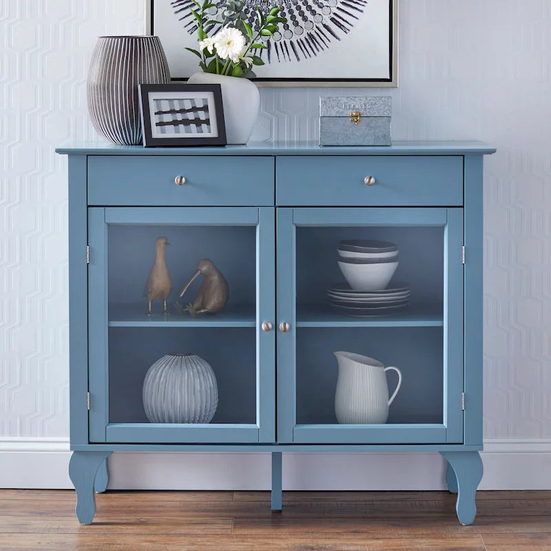 Glass Front Buffet/Sideboard