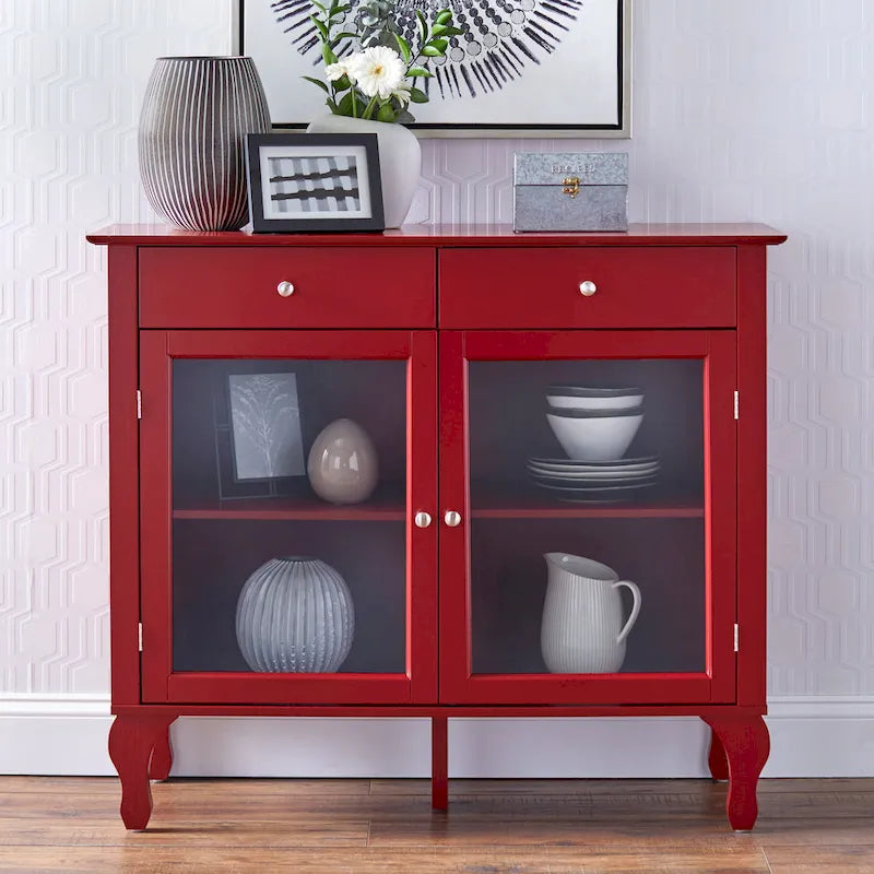 Glass Front Buffet/Sideboard