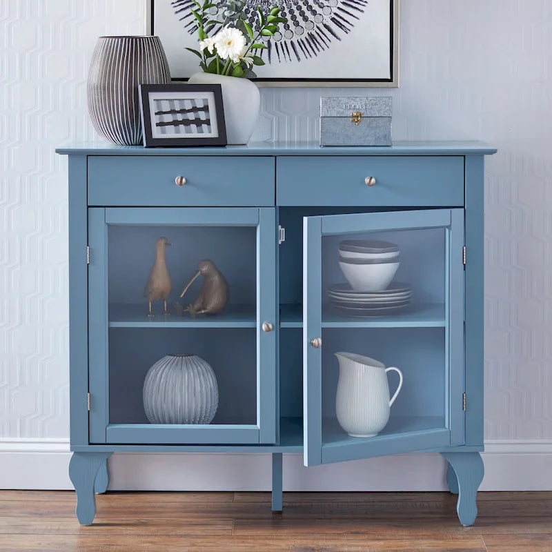 Glass Front Buffet/Sideboard