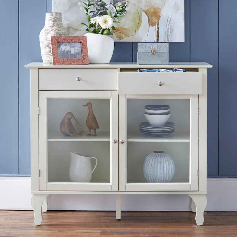 Glass Front Buffet/Sideboard