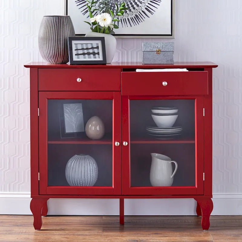 Glass Front Buffet/Sideboard