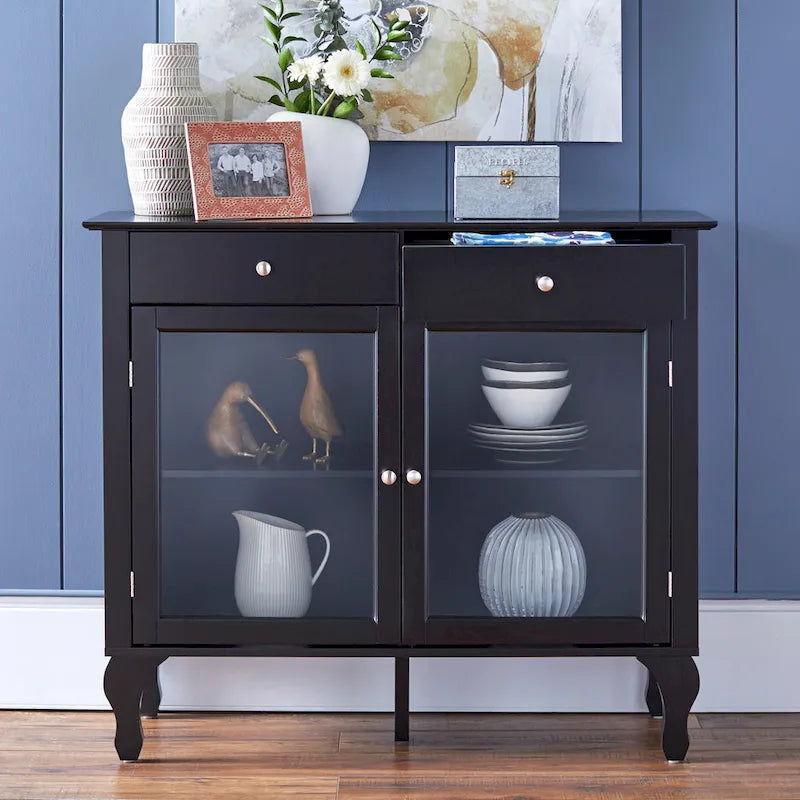 Glass Front Buffet/Sideboard