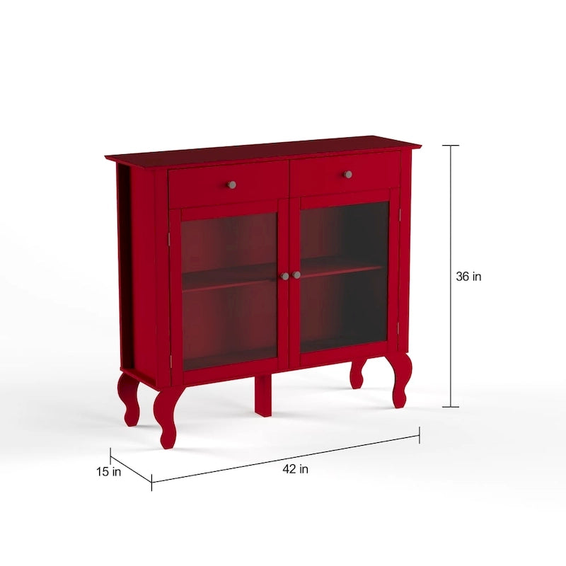 Glass Front Buffet/Sideboard