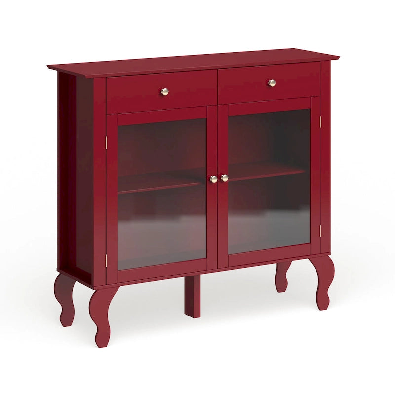 Glass Front Buffet/Sideboard