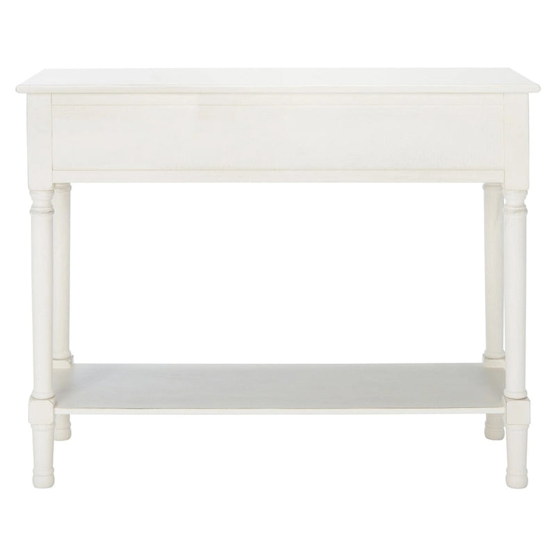2-Drawer Console Table with Open Shelf - 35.5"W x 13"D x 29.5"H