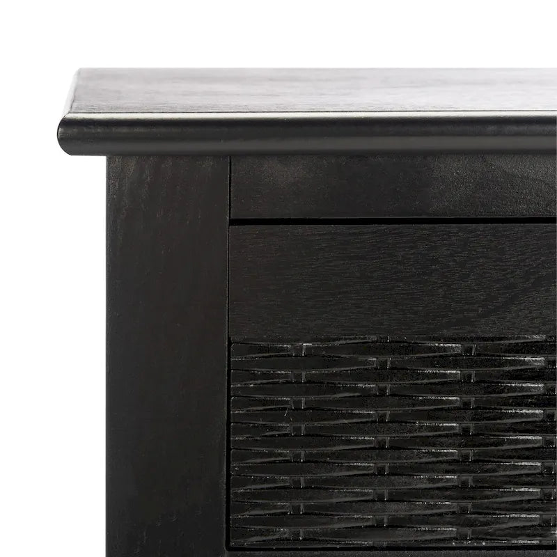 2-Drawer Console Table with Open Shelf - 35.5"W x 13"D x 29.5"H