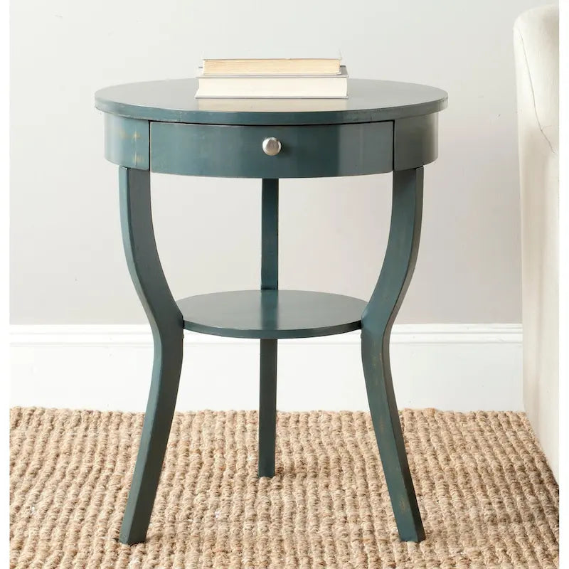 French Country End Table - 22"W x 22"D x 30"H