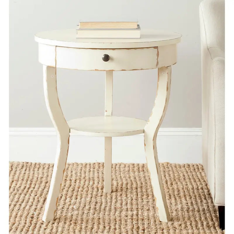 French Country End Table - 22"W x 22"D x 30"H
