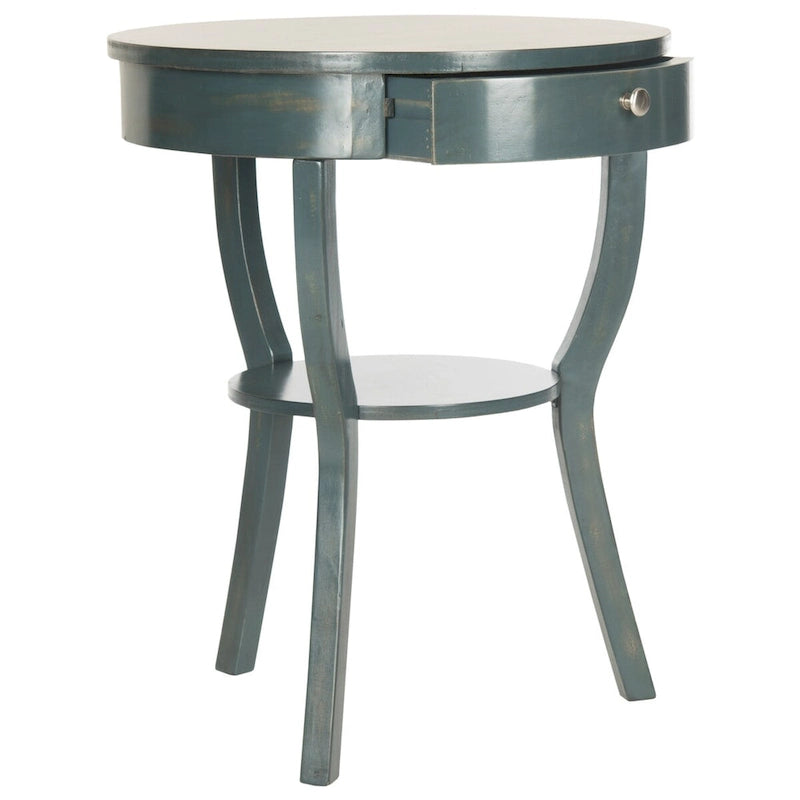 French Country End Table - 22"W x 22"D x 30"H