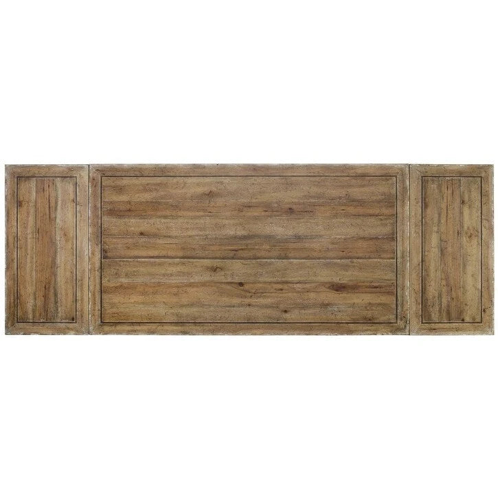 83"-127" Extendable Refectory Trestle Dining Table
